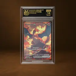 CHARIZARD VMAX MANA GRADE 10 POKEMON CUSTOM PSA STACKABLE SLAB GET 1 FREE - Image 1