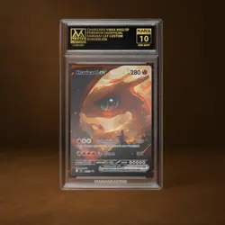 CHARIZARD VMAX MANA GRADE 10 POKEMON CUSTOM PSA STACKABLE SLAB GET 1 FREE - Image 1
