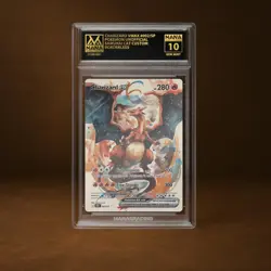 CHARIZARD VMAX MANA GRADE 10 POKEMON CUSTOM PSA STACKABLE SLAB GET 1 FREE - Image 1