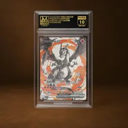 CHARIZARD VMAX MANA GRADE 10 POKEMON CUSTOM PSA STACKABLE SLAB GET 1 FREE - Image 1