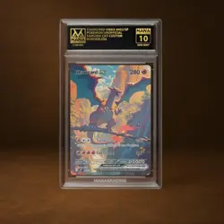CHARIZARD VMAX MANA GRADE 10 POKEMON CUSTOM PSA STACKABLE SLAB GET 1 FREE - Image 1