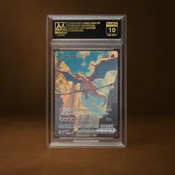 CHARIZARD VMAX MANA GRADE 10 POKEMON CUSTOM PSA STACKABLE SLAB GET 1 FREE - Image 1