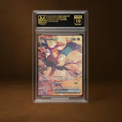 CHARIZARD VMAX MANA GRADE 10 POKEMON CUSTOM PSA STACKABLE SLAB GET 1 FREE - Image 1