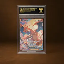 CHARIZARD VMAX MANA GRADE 10 POKEMON CUSTOM PSA STACKABLE SLAB GET 1 FREE - Image 1