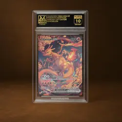 CHARIZARD VMAX MANA GRADE 10 POKEMON CUSTOM PSA STACKABLE SLAB GET 1 FREE - Image 1