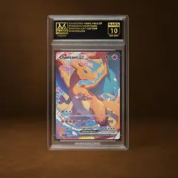 CHARIZARD VMAX MANA GRADE 10 POKEMON CUSTOM PSA STACKABLE SLAB GET 1 FREE - Image 1