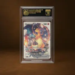 CHARIZARD VMAX MANA GRADE 10 POKEMON CUSTOM PSA STACKABLE SLAB GET 1 FREE - Image 1