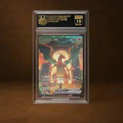 CHARIZARD VMAX MANA GRADE 10 POKEMON CUSTOM PSA STACKABLE SLAB GET 1 FREE - Image 1