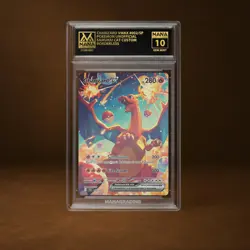 CHARIZARD VMAX MANA GRADE 10 POKEMON CUSTOM PSA STACKABLE SLAB GET 1 FREE - Image 1