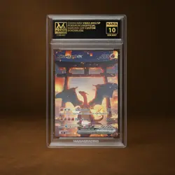 CHARIZARD VMAX MANA GRADE 10 POKEMON CUSTOM PSA STACKABLE SLAB GET 1 FREE - Image 1