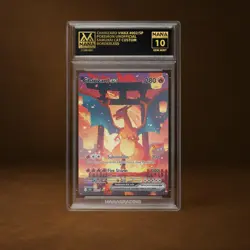 CHARIZARD VMAX MANA GRADE 10 POKEMON CUSTOM PSA STACKABLE SLAB GET 1 FREE - Image 1