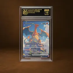 CHARIZARD VMAX MANA GRADE 10 POKEMON CUSTOM PSA STACKABLE SLAB GET 1 FREE - Image 1
