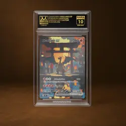 CHARIZARD VMAX MANA GRADE 10 POKEMON CUSTOM PSA STACKABLE SLAB GET 1 FREE - Image 1