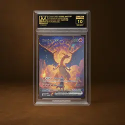 CHARIZARD VMAX MANA GRADE 10 POKEMON CUSTOM PSA STACKABLE SLAB GET 1 FREE - Image 1