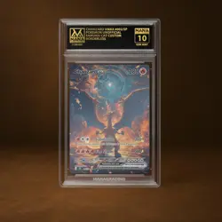 CHARIZARD VMAX MANA GRADE 10 POKEMON CUSTOM PSA STACKABLE SLAB GET 1 FREE - Image 1