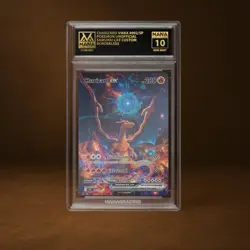 CHARIZARD VMAX MANA GRADE 10 POKEMON CUSTOM PSA STACKABLE SLAB GET 1 FREE - Image 1