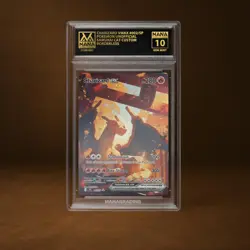 CHARIZARD VMAX MANA GRADE 10 POKEMON CUSTOM PSA STACKABLE SLAB GET 1 FREE - Image 1