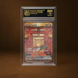 CHARIZARD VMAX MANA GRADE 10 POKEMON CUSTOM PSA STACKABLE SLAB GET 1 FREE - Image 1
