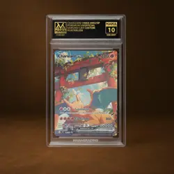 CHARIZARD VMAX MANA GRADE 10 POKEMON CUSTOM PSA STACKABLE SLAB GET 1 FREE - Image 1