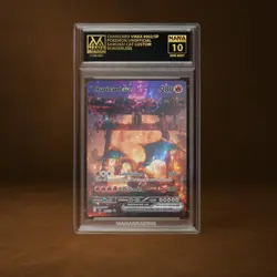 CHARIZARD VMAX MANA GRADE 10 POKEMON CUSTOM PSA STACKABLE SLAB GET 1 FREE - Image 1