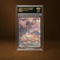 CHARIZARD VMAX MANA GRADE 10 POKEMON CUSTOM PSA STACKABLE SLAB GET 1 FREE - Image 1