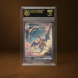 CHARIZARD VMAX MANA GRADE 10 POKEMON CUSTOM PSA STACKABLE SLAB GET 1 FREE - Image 1