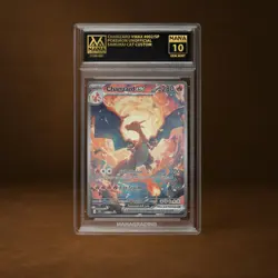 CHARIZARD VMAX MANA GRADE 10 POKEMON CUSTOM PSA STACKABLE SLAB GET 1 FREE - Image 1