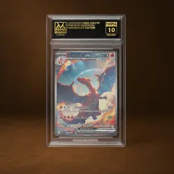 CHARIZARD VMAX MANA GRADE 10 POKEMON CUSTOM PSA STACKABLE SLAB GET 1 FREE - Image 1