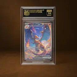 CHARIZARD VMAX MANA GRADE 10 POKEMON CUSTOM PSA STACKABLE SLAB GET 1 FREE - Image 1