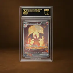 CHARIZARD VMAX MANA GRADE 10 POKEMON CUSTOM PSA STACKABLE SLAB GET 1 FREE - Image 1