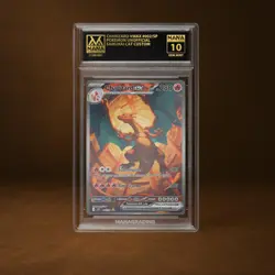 CHARIZARD VMAX MANA GRADE 10 POKEMON CUSTOM PSA STACKABLE SLAB GET 1 FREE - Image 1