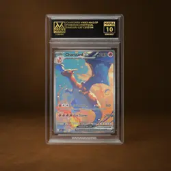 CHARIZARD VMAX MANA GRADE 10 POKEMON CUSTOM PSA STACKABLE SLAB GET 1 FREE - Image 1