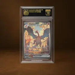 CHARIZARD VMAX MANA GRADE 10 POKEMON CUSTOM PSA STACKABLE SLAB GET 1 FREE - Image 1