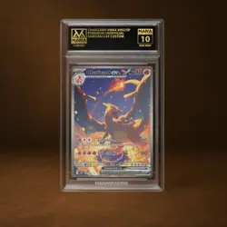CHARIZARD VMAX MANA GRADE 10 POKEMON CUSTOM PSA STACKABLE SLAB GET 1 FREE - Image 1
