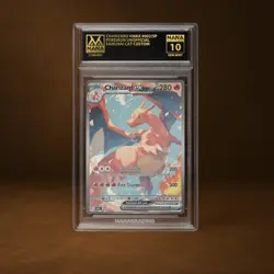CHARIZARD VMAX MANA GRADE 10 POKEMON CUSTOM PSA STACKABLE SLAB GET 1 FREE - Image 1