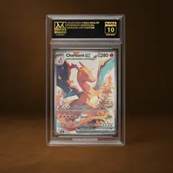 CHARIZARD VMAX MANA GRADE 10 POKEMON CUSTOM PSA STACKABLE SLAB GET 1 FREE - Image 1