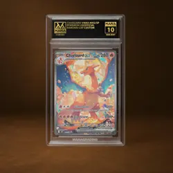 CHARIZARD VMAX MANA GRADE 10 POKEMON CUSTOM PSA STACKABLE SLAB GET 1 FREE - Image 1