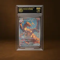 CHARIZARD VMAX MANA GRADE 10 POKEMON CUSTOM PSA STACKABLE SLAB GET 1 FREE - Image 1