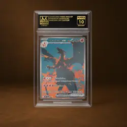 CHARIZARD VMAX MANA GRADE 10 POKEMON CUSTOM PSA STACKABLE SLAB GET 1 FREE - Image 1