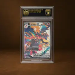 CHARIZARD VMAX MANA GRADE 10 POKEMON CUSTOM PSA STACKABLE SLAB GET 1 FREE - Image 1