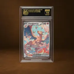 CHARIZARD VMAX MANA GRADE 10 POKEMON CUSTOM PSA STACKABLE SLAB GET 1 FREE - Image 1