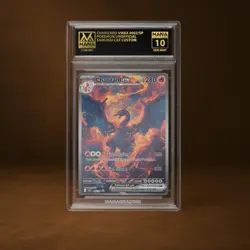 CHARIZARD VMAX MANA GRADE 10 POKEMON CUSTOM PSA STACKABLE SLAB GET 1 FREE - Image 1