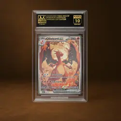 CHARIZARD VMAX MANA GRADE 10 POKEMON CUSTOM PSA STACKABLE SLAB GET 1 FREE - Image 1