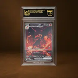 CHARIZARD VMAX MANA GRADE 10 POKEMON CUSTOM PSA STACKABLE SLAB GET 1 FREE - Image 1