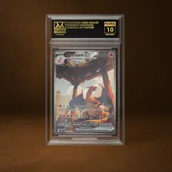 CHARIZARD VMAX MANA GRADE 10 POKEMON CUSTOM PSA STACKABLE SLAB GET 1 FREE - Image 1