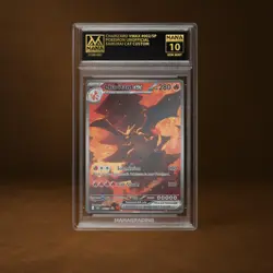 CHARIZARD VMAX MANA GRADE 10 POKEMON CUSTOM PSA STACKABLE SLAB GET 1 FREE - Image 1