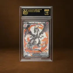 CHARIZARD VMAX MANA GRADE 10 POKEMON CUSTOM PSA STACKABLE SLAB GET 1 FREE - Image 1