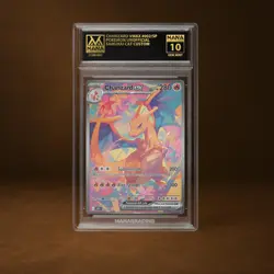 CHARIZARD VMAX MANA GRADE 10 POKEMON CUSTOM PSA STACKABLE SLAB GET 1 FREE - Image 1
