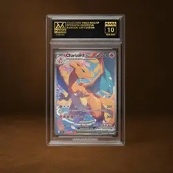 CHARIZARD VMAX MANA GRADE 10 POKEMON CUSTOM PSA STACKABLE SLAB GET 1 FREE - Image 1