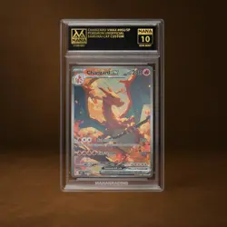 CHARIZARD VMAX MANA GRADE 10 POKEMON CUSTOM PSA STACKABLE SLAB GET 1 FREE - Image 1
